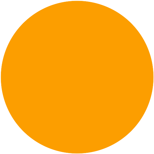 Farbton RAL 1028 Melonengelb