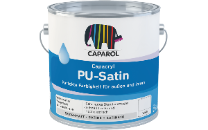 Caparol Capacryl PU-Satin 0,35 Liter | Schiefer 14