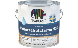 Caparol Capadur Wetterschutzfarbe NQG 0,75 Liter | Graphit 12