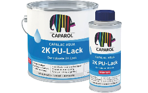 Caparol Capalac Aqua 2K PU-Lack 0,75 Liter | Kiesel 18