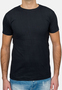 Herren T Shirt Basic O-Neck Einfarbig Uni V-Neck H1530