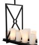 Casa Padrino Luxus Designer Kronleuchter mit Fernbedienung - Mbel Lster Leuchter Hngeleuchte Hngelampe