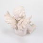 Engel mit Buch 8cm Polyresin wei Figur Engelfigur Putte Dekoengel Dekofigur