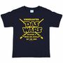 Kinder T-Shirt Kindergarten Das Wars navy Schulanfang Zuckertte