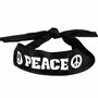 Hippie-Set Stirnband Brille Peace-Kette Kostm-Zubehr fr Erwachsene