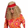Hippie Percke Locken-Percke mit Haarband blond 70er Jahre fr Damen