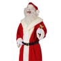 Weihnachtsmann Kostm Deluxe mit Mantel Mtze Grtel fr Herren