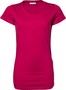 Tee Jays Damen T-Shirt V-Ausschnitt Stretch Tee XS-2XL extra lang koTex 455 NEU