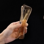 Crystal Case Hlle fr LG G4 Gold Rahmen Full Body