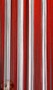 Fadenvorhang Rot-Wei-Rot 90 cm x 240 cm (BxH)