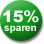 15% Sparen!