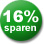 16% Sparen!