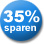 35% Sparen!
