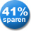 41% Sparen!