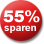 55% Sparen!