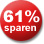 61% Sparen!