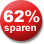 62% Sparen!