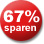 67% Sparen!