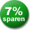 7% Sparen!