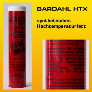 BARDAHL HTX Hochtemperaturfett - Kartusche  400 g