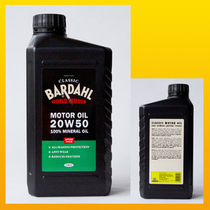 BARDAHL Classic Motor Oil HD 20W-50 - API: SF/CC - 1 Liter-Flasche