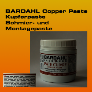 BARDAHL Copper Paste Kupferpaste - Schmier- und Montagepaste - 500 g-Dose
