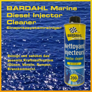 BARDAHL Marine Diesel Injector Cleaner - Einspritzsystemreiniger - 500 ml-Flasche