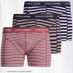 Herren Jack & Jones Single Pack JACY/D Trunks Boxershorts Stretch Unterhose Basic Baumwolle Unterwsche