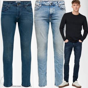 Herren O&S Slim Fit Jeans Basic Hose Denim Pants ONSLOOM Stretch Tapered Trousers