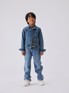 NAME IT Jungen Regular Fit Jeans 5-Pocket Denim Hose Basic Cotton Pants Teens NKMRYAN