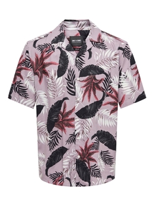ONLY & SONS Herren Sommer Hemd mit Resort-Kragen Bequemes Casual Shirt nachhaltig