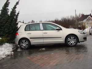 Seitenleisten-Satz fr VW Golf VI Steilheck 2008-2011