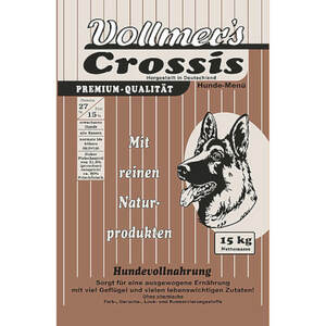 Vollmers Hunde Vollnahrung Crossis