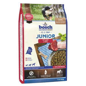 Bosch Welpenfutter Junior Lamm + Reis glutenfrei