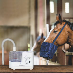 Mediware Ultraschall Inhalator fr Pferde, stufenlos regulierbar, mit Beutel