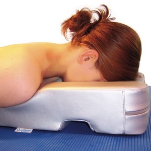 U-Pillow Bauchlagekissen, Massagekissen inkl. Schutzauflage Frotte