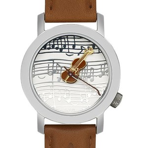 Akteo Armbanduhr Stradivari silber