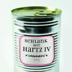 sticky jam Khlschrankmagnet - Schlank mit Hartz IV