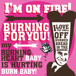 Burneycards CD-Geschenkkarte - I am on fire