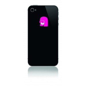 iPhone-Sticker - Queen of Pop, pink