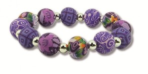 Hergo Collection Armband 12 mm - Lavender Love, lila