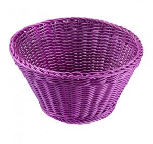 Saleeen Korb rund, konisch - purple - 22 cm Durchmesser