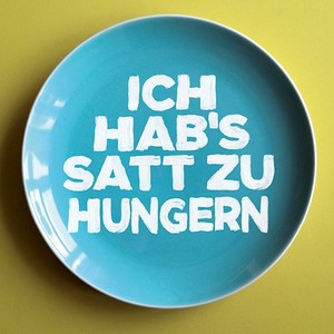 sticky jam Khlschrankmagnet - Satt zu hungern