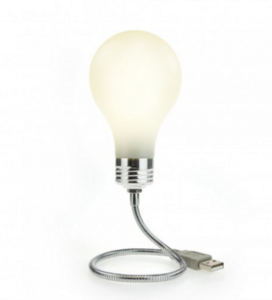 Mustard Bright Idea - USB Lightbulb