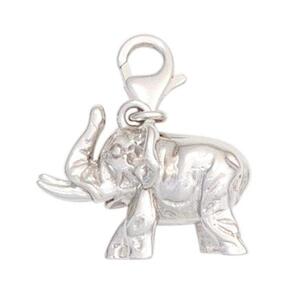 Einhnger Charm Elefant 925 Sterling Silber rhodiniert