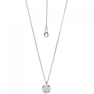 Collier Kette mit Anhnger 585 Weigold 15 Diamanten Brillanten 43 cm