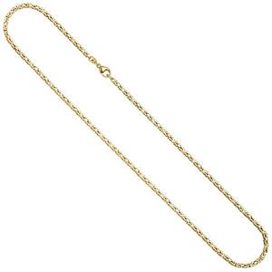 Knigskette 333 Gold Gelbgold massiv 50 cm Kette Halskette