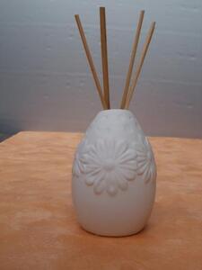 Raumduft-Vase Flowers in Wei