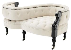 Casa Padrino 2-seitiges Sofa auf Rollen 130 x 70 x H. 66 cm - Luxus Hotel Kollektion