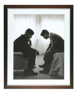 Casa Padrino Druck John & Robert Kennedy 78 x H. 92 cm - Luxus Bild